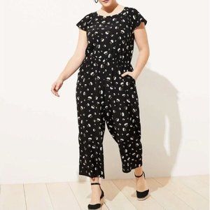 LOFT PLUS Lily Tie Back Jumpsuit - Sz 18W
